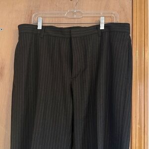 Banana Republic Men's Dark Pinstripe Pants